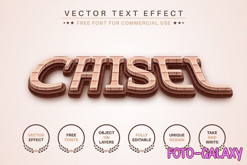 Chisel - Editable Text Effect - 6552903