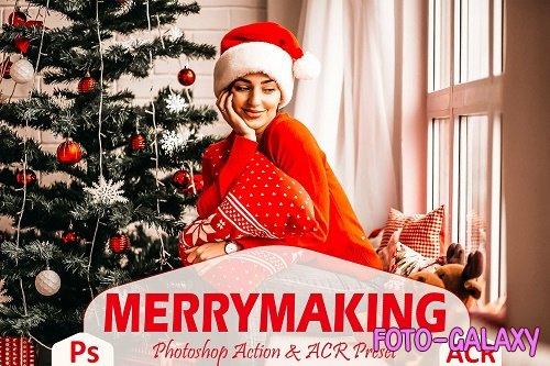 12 Merrymaking Photoshop Actions And ACR Presets - 1608746