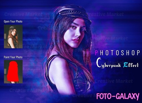 Photoshop Cyberpunk Effect - 6573165