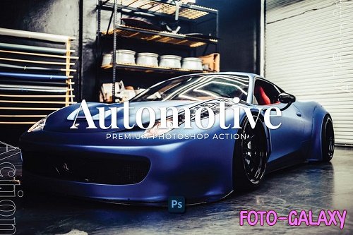 Automotive Photoshop Action - FRXUPKD