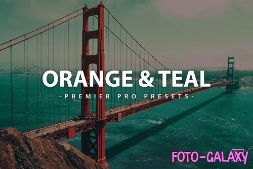 Orange & Teal Premier Pro Video Presets - QEKKR72