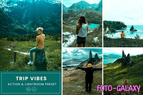 Trip Vibes Action & Lightrom Presets