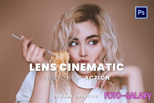 Lens Cinematic Photoshop Action