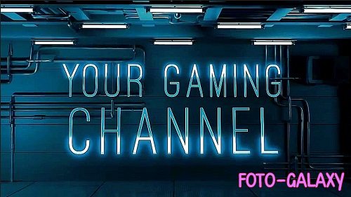 Neon Streaming Title Screens 1055976 - Project for After Effects