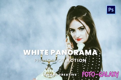 White Panorama Photoshop Action
