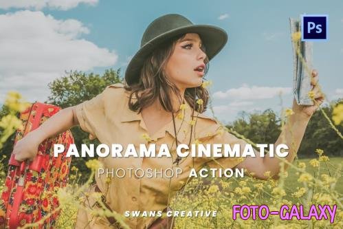 Panorama Cinematic Photoshop Action