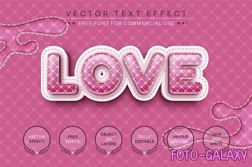 Textile Tartan editable text effect - 6639066