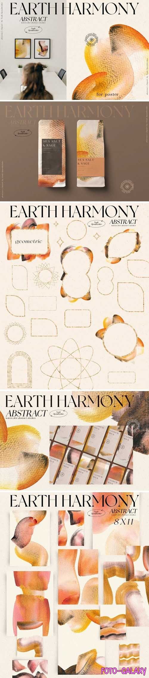 Earth Harmony - Abstract Set - 6618708