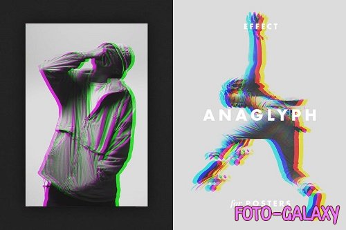 Anaglyph Effect for Posters