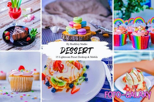 15 Dessert Lightroom Presets