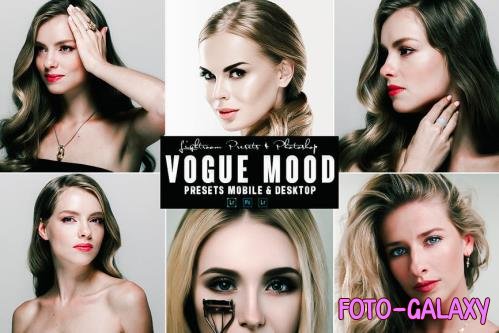Vogue Photoshop Action & Lightrom Presets