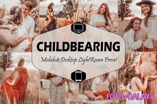 15 Childbearing Mobile & Desktop Lightroom Presets - 1660216