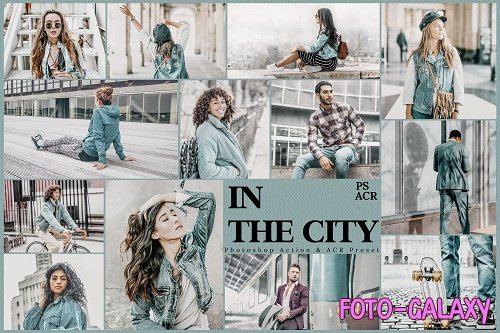 12 In The City Photoshop Actions And ACR Presets - 1679935