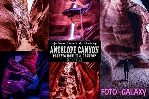 Antelope Canyon Action & Lightrom Presets