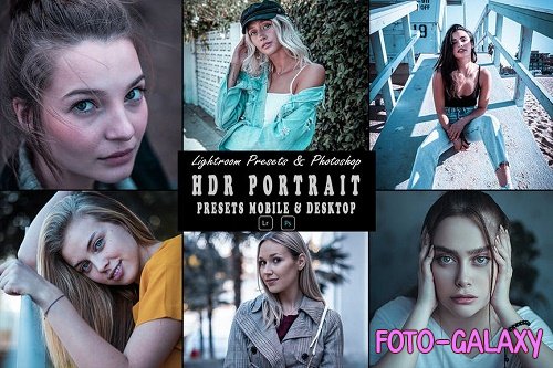 HDR Portrait Presets Mobile & Desktop