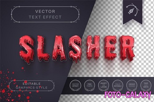Slasher - Editable Text Effect - 6689898