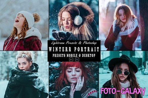 Winter Portrait Presets Mobile & Desktop