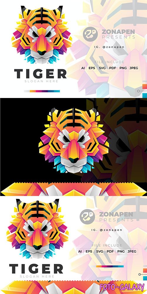 Tiger Gradient Logo