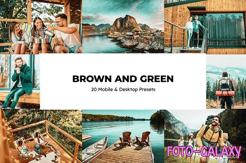 20 Brown and Green Lightroom Presets - 6672496