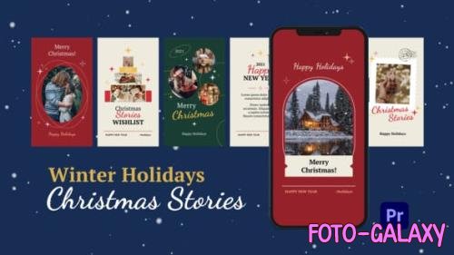 Winter Holidays Christmas Stories for Premiere Pro - 35001503