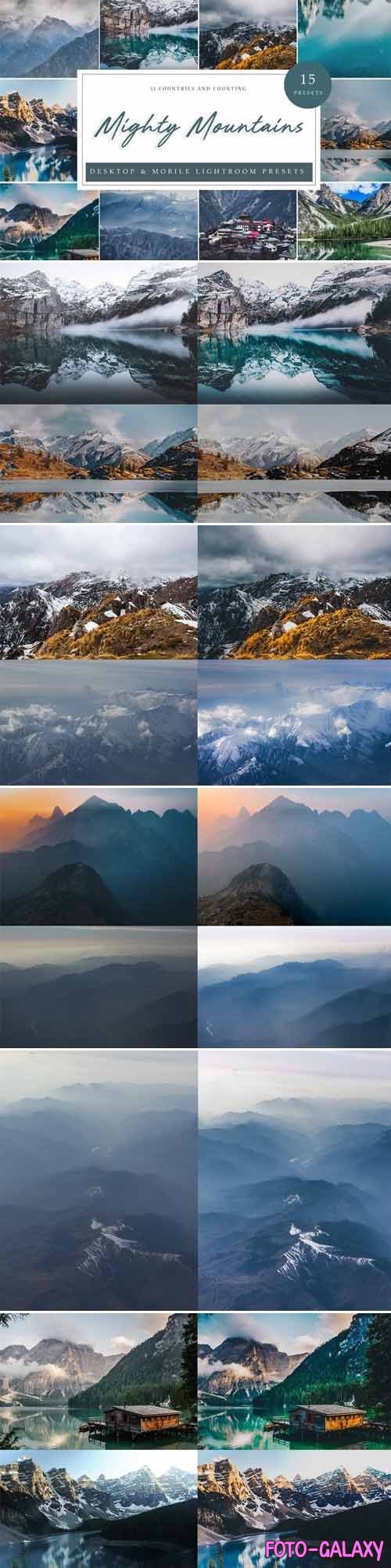 Lightroom Presets - Mighty Mountains