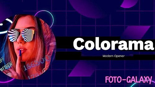 Colorama – Glitch Opener 1022511 - Project for After Effects