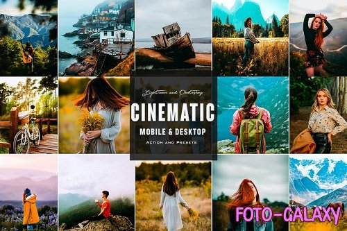 Cinematic - Photoshop & Lightroom Presets and PC
