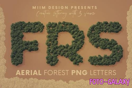 Aerial Forest - 3D Lettering - 6724309