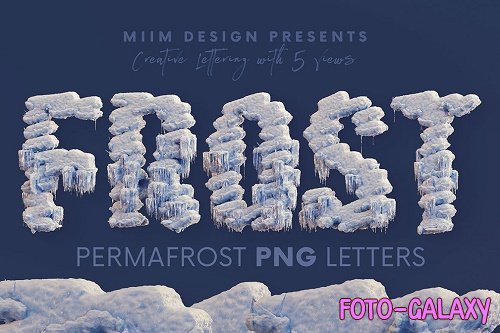 Permafrost - 3D Lettering - 6726301