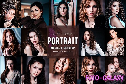 Portrait - Photoshop & Lightroom Presets and PC