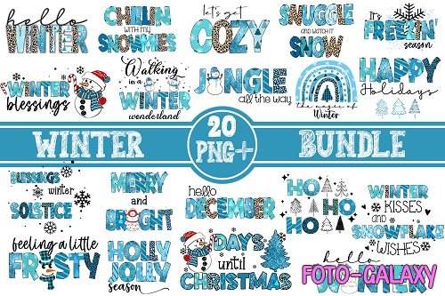 Winter Bundle - 20 Premium Graphics