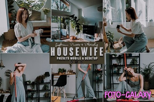 Housewife Photoshop Action & Lightrom Presets