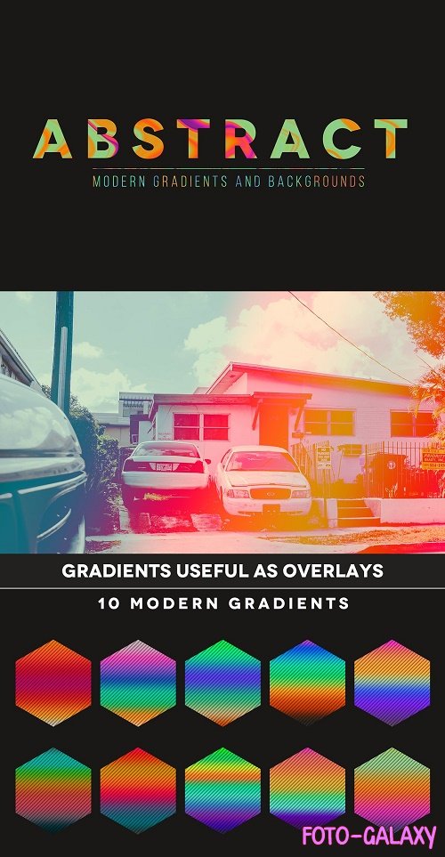 Modern Gradients & Backgrounds Pack - 4059610