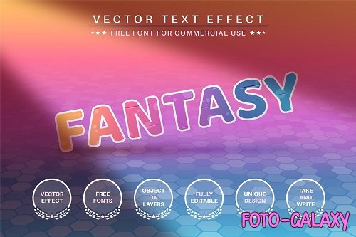 Fantasy - Editable Text Effect - 6780679