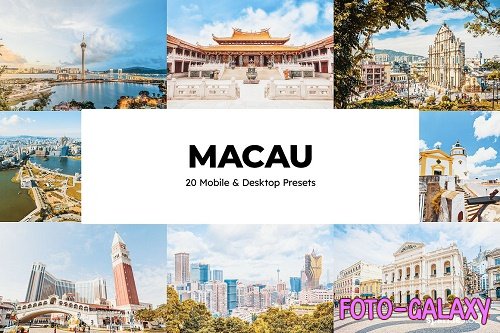 20 Macau Lightroom Presets LUTs - 6732862