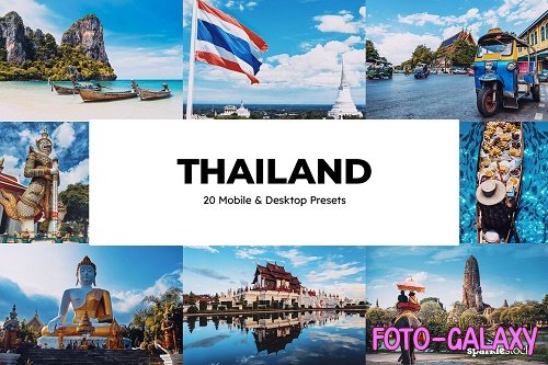 20 Thailand Lightroom Presets LUTs - 6733441