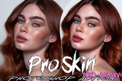 Pro Skin Portrait Photoshop Action