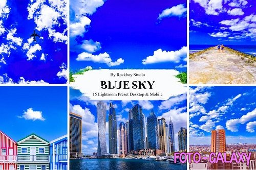 15 Blue Sky Lightroom Presets