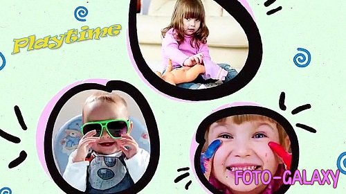 Playtime Kids Graphics Pack - Project for After Effects