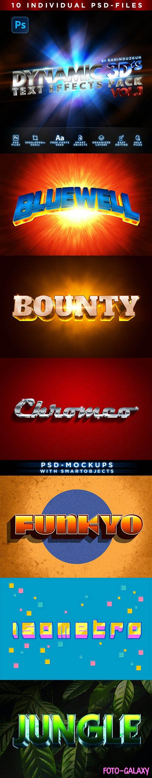GraphicRiver - Dynamic 3D Text-Styles | Text-Effects/Mockups | Template-Package - 28932976