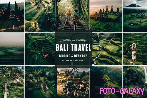 Bali Jungle - Photoshop Actions & Lightroom Presets