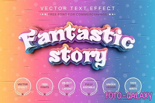 Fantastic Story Editable Text Effect - 6817510