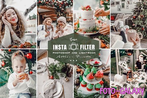 Insta Filter Christmas Time Photoshop & Lightroom