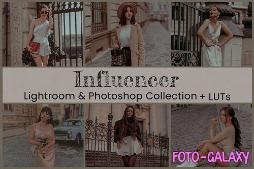 Influencer Photoshop Actions Filters - 6855199