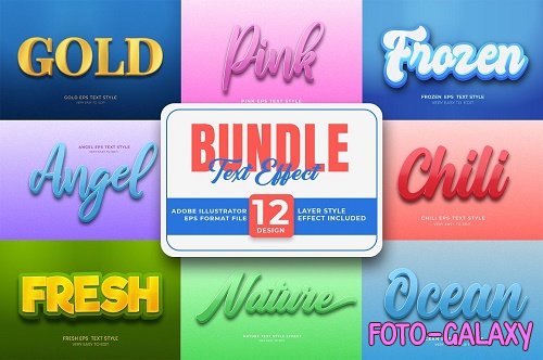 Text Effect Bundle for You Business - 6855693