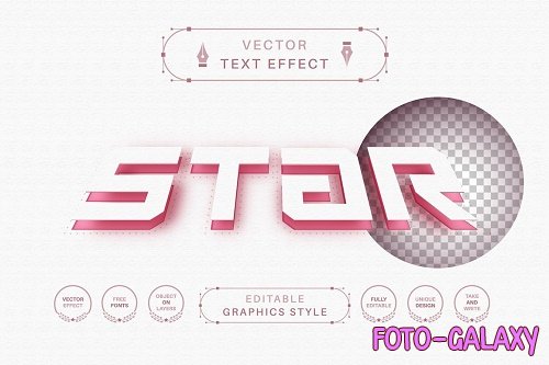 Pink Paper - Editable Text Effect - 6851304