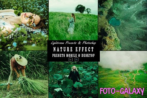 Nature Photoshop Action & Lightrom Presets