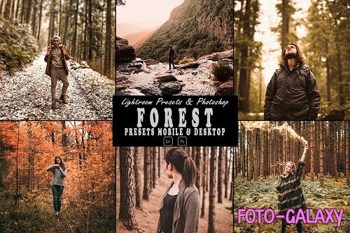 Forest Tone Photoshop Action & Lightrom Presets