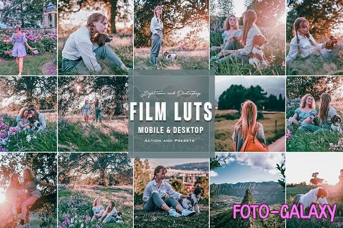 Film Luts - Photoshop Actions & Lightroom Presets