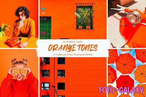 15 Orange Tones Lightroom Presets